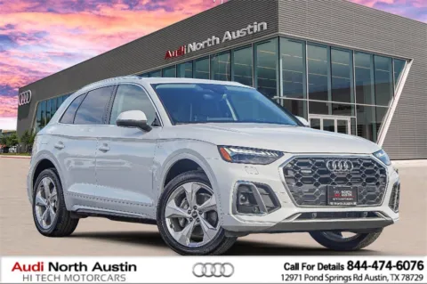 White 2022 Audi Q5 S line Prestige for sale in Austin, TX