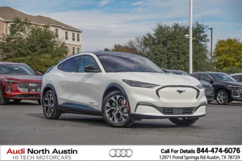 White 2022 Ford Mustang Mach-E Premium for sale in Austin, TX
