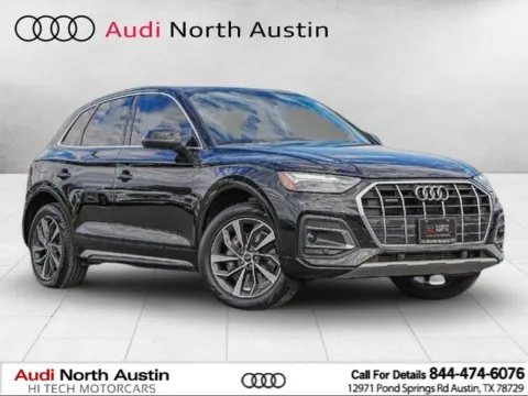 Black 2021 Audi Q5 Premium for sale in Austin, TX