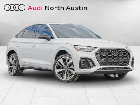 White 2024 Audi SQ5 Sportback Premium Plus for sale in Austin, TX