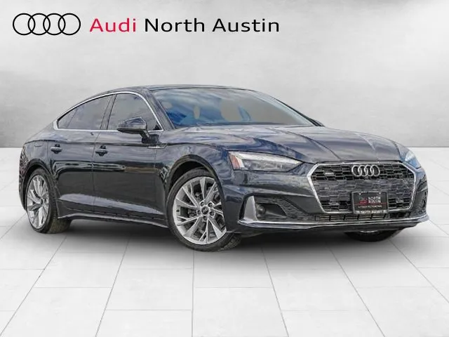 Gray 2022 Audi A5 Sportback Premium Plus for sale in Austin, TX