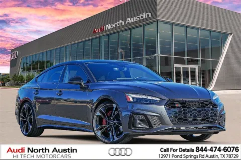 Gray 2023 Audi S5 Sportback Premium Plus for sale in Austin, TX