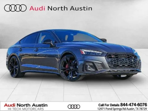 Gray 2023 Audi S5 Sportback Premium Plus for sale in Austin, TX