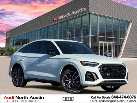 White 2023 Audi SQ5 Sportback Prestige for sale in Austin, TX