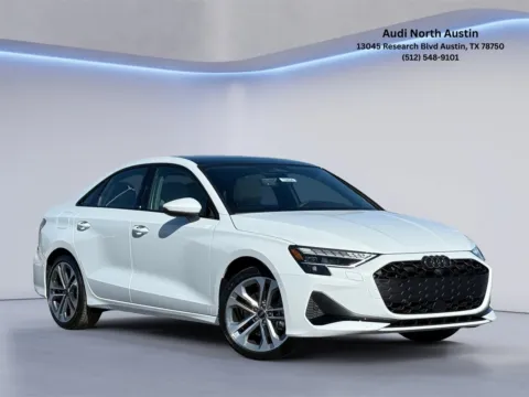 White 2026 Audi A3 Premium Plus for sale in Austin, TX