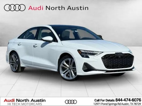 White 2026 Audi A3 Premium Plus for sale in Austin, TX