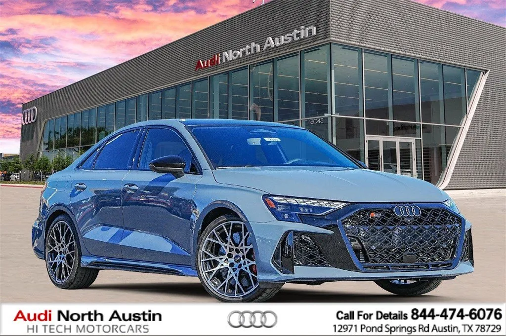 Gray 2026 Audi RS 3 2.5T for sale in Austin, TX