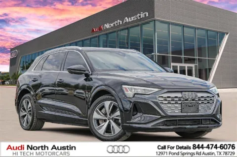 Black 2024 Audi Q8 e-tron Premium Plus for sale in Austin, TX