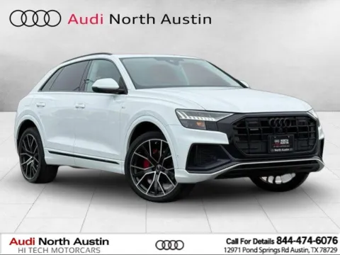White 2023 Audi Q8 Premium Plus for sale in Austin, TX