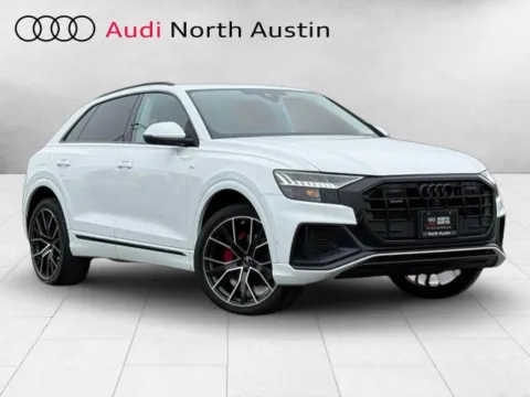 White 2023 Audi Q8 Premium Plus for sale in Austin, TX