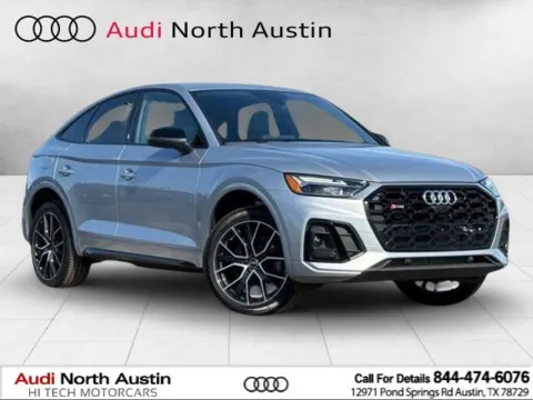 Silver 2024 Audi SQ5 Sportback Premium Plus for sale in Austin, TX
