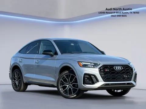 Silver 2024 Audi SQ5 Sportback Premium Plus for sale in Austin, TX