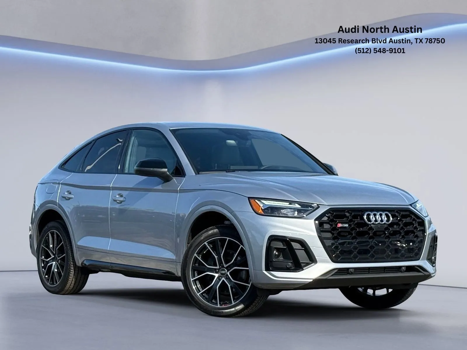 Silver 2024 Audi SQ5 Sportback Premium Plus for sale in Austin, TX