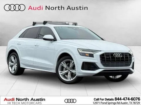 White 2023 Audi Q8 Premium for sale in Austin, TX