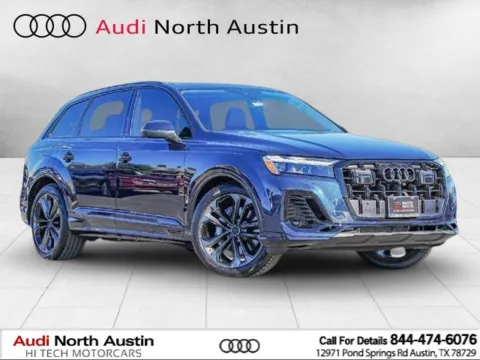 Blue 2026 Audi Q7 Prestige for sale in Austin, TX