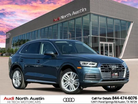 Blue 2018 Audi Q5 Tech Prestige for sale in Austin, TX