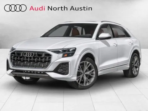 White 2026 Audi Q8 Premium Plus for sale in Austin, TX