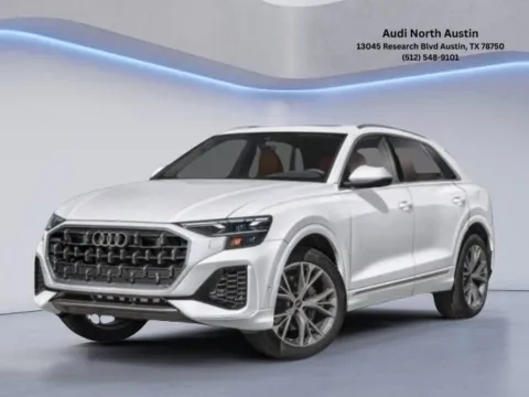 White 2026 Audi Q8 Premium Plus for sale in Austin, TX