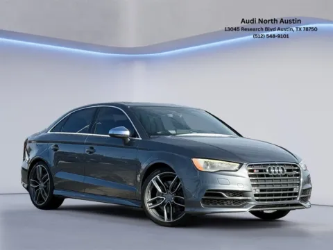 Gray 2016 Audi S3 Premium Plus for sale in Austin, TX