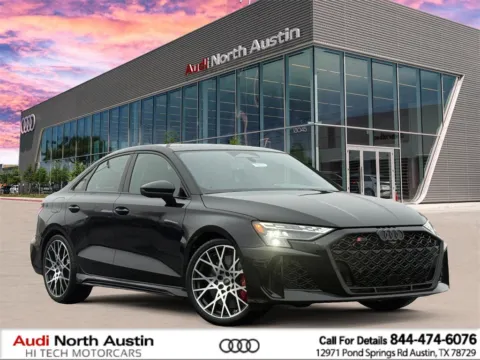 Black 2026 Audi RS 3 2.5T for sale in Austin, TX