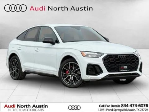White 2024 Audi SQ5 Sportback Premium Plus for sale in Austin, TX