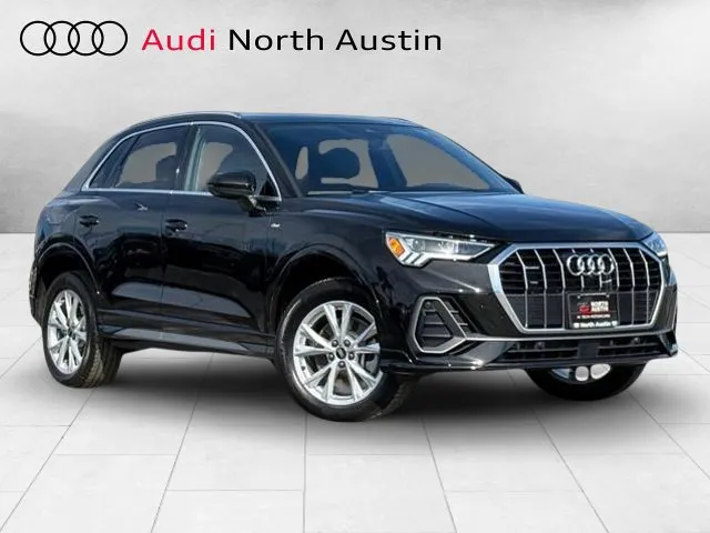 Black 2025 Audi Q3 S line Premium Plus for sale in Austin, TX