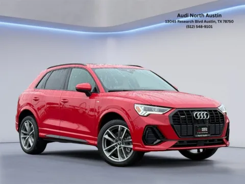 Red 2025 Audi Q3 S line Premium for sale in Austin, TX
