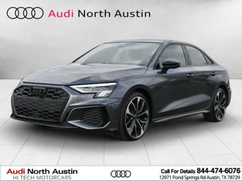 Gray 2023 Audi S3 Premium for sale in Austin, TX