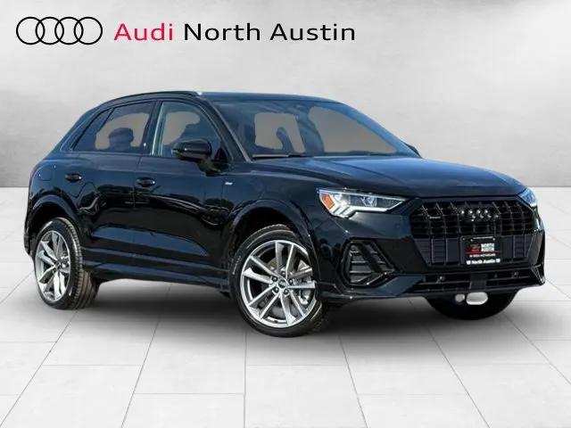 Black 2023 Audi Q3 S line Premium for sale in Austin, TX