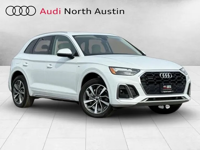 White 2023 Audi Q5 S line Premium for sale in Austin, TX