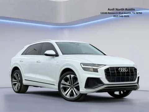 White 2022 Audi Q8 Premium Plus for sale in Austin, TX