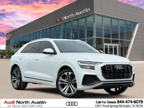 White 2022 Audi Q8 Premium Plus for sale in Austin, TX
