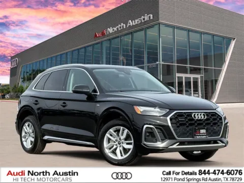 Black 2022 Audi Q5 S line Premium for sale in Austin, TX