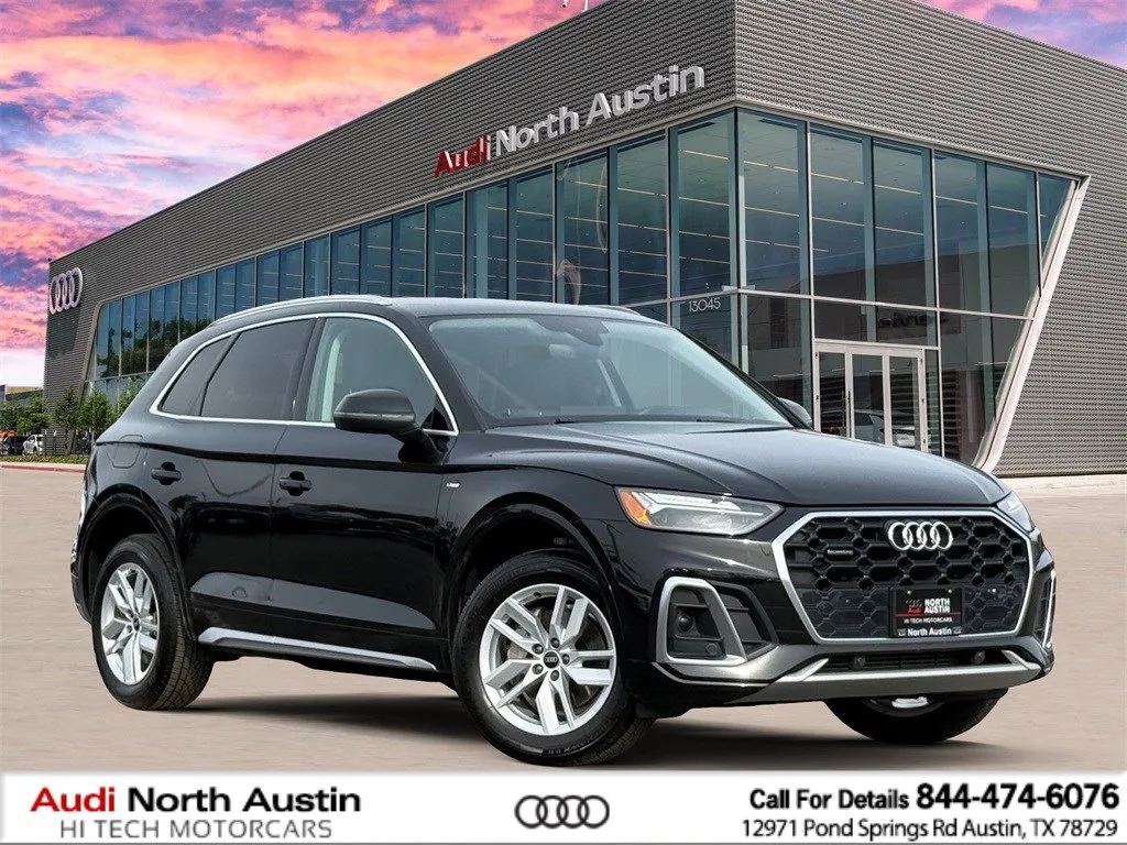 Black 2022 Audi Q5 S line Premium for sale in Austin, TX