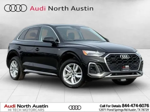 Black 2022 Audi Q5 S line Premium for sale in Austin, TX