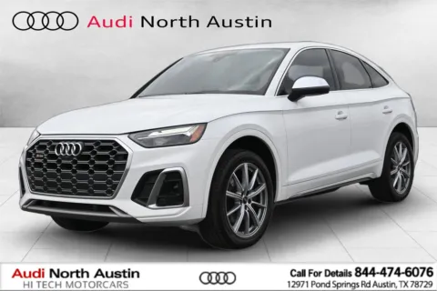 White 2022 Audi SQ5 Sportback Premium Plus for sale in Austin, TX