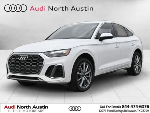 White 2022 Audi SQ5 Sportback Premium Plus for sale in Austin, TX