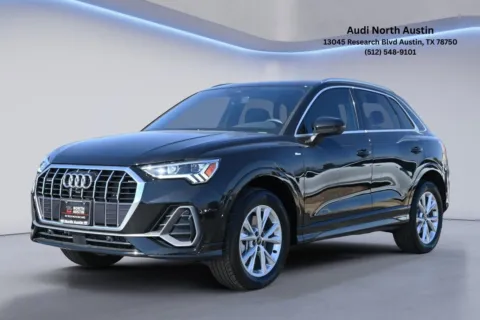 Black 2025 Audi Q3 S line Premium Plus for sale in Austin, TX