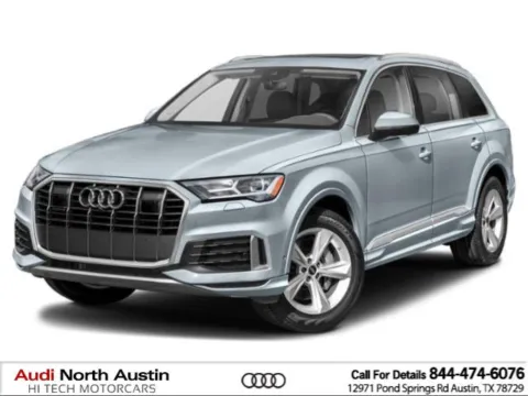Silver 2024 Audi Q7 Premium Plus for sale in Austin, TX