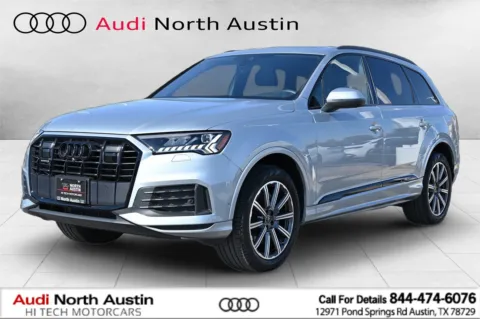 Silver 2024 Audi Q7 Premium Plus for sale in Austin, TX