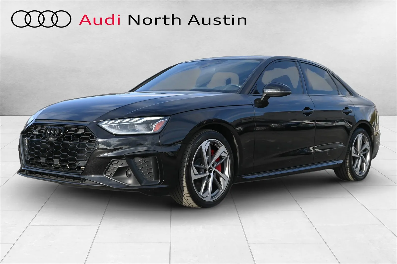 Black 2023 Audi A4 Sedan S line Premium Plus for sale in Austin, TX