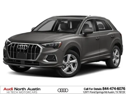 Gray 2022 Audi Q3 S line Premium for sale in Austin, TX