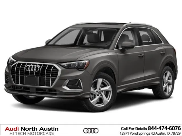 Gray 2022 Audi Q3 S line Premium for sale in Austin, TX