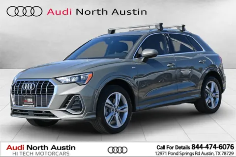 Gray 2022 Audi Q3 S line Premium for sale in Austin, TX