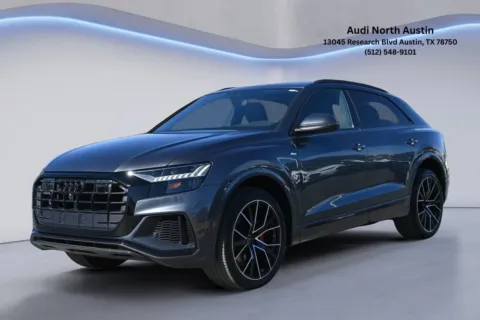 Gray 2023 Audi Q8 Premium Plus for sale in Austin, TX
