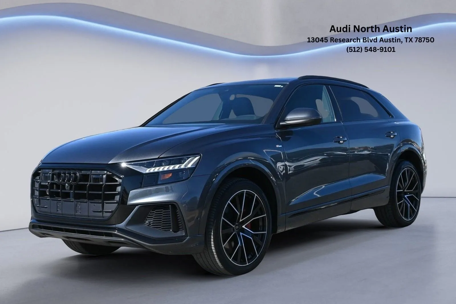 Gray 2023 Audi Q8 Premium Plus for sale in Austin, TX