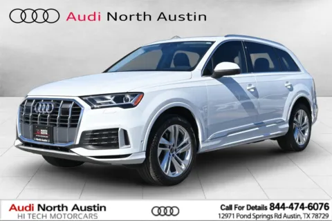 White 2023 Audi Q7 Premium for sale in Austin, TX