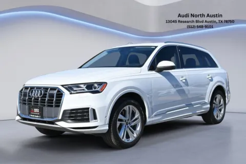 White 2023 Audi Q7 Premium for sale in Austin, TX