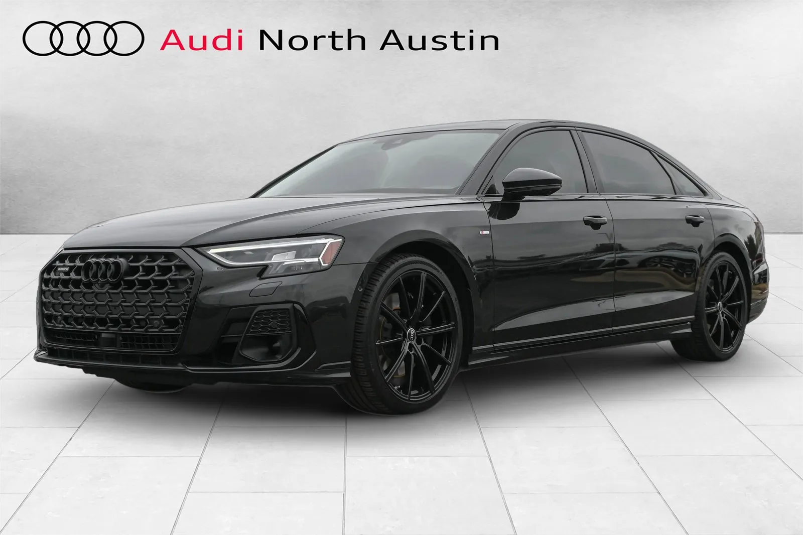 Gray 2022 Audi A8 L 55 for sale in Austin, TX