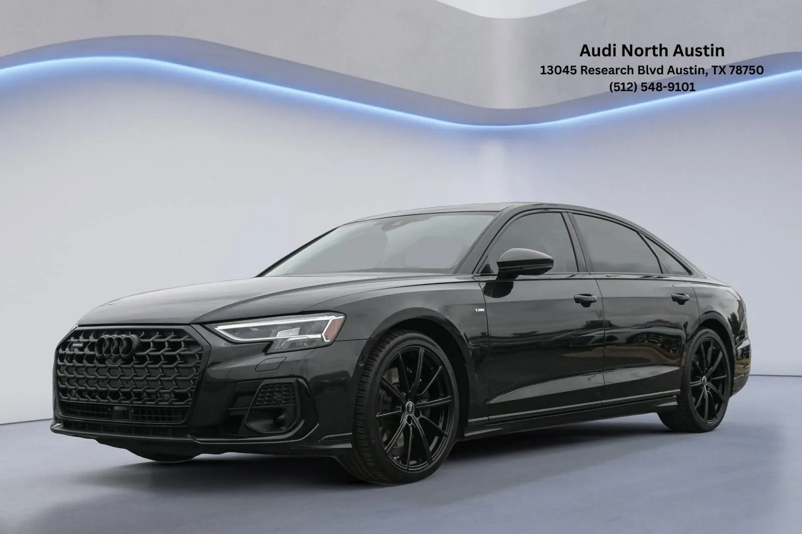 Gray 2022 Audi A8 L 55 for sale in Austin, TX